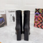 LV尖头老花拉链短靴 - 图片 3