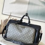 Louis Vuitton Keepall Bandoulière 50 老花拼接旅行袋