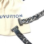Louis Vuitton LV Chain Links 钢制金属logo项链 手链 - Imagem 4