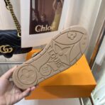 Louis Vuitton Monogram Platform Mule With Strap 满印老花厚底绑带穆勒拖鞋（黑老花配色款） - Imagem 2