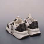 MLB BIG BALL CHUNKY 满印 BB 标识厚底休闲老爹鞋（黑白配色款） - 图片 4