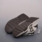 MLB BIG BALL CHUNKY 满印 BB 标识厚底休闲老爹鞋（黑白配色款） - 图片 3