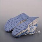 MLB BIG BALL CHUNKY 纽约洋基队满印 NY 标识厚底休闲老爹鞋（白蓝配色款） - 图片 3