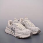 MLB CHUNKY RUNNER DENIM MONOGRAM 复古印花老爹鞋 浅杏色