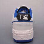 MLB Chunky Liner Basic 复古印花老爹鞋 白蓝配色 - 图片 4