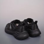  MLB FAST BALL CLASSIC MONOGRAM 24SS New York Yankees Platform Sneakers 全黑色 - 图片 2