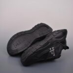  MLB FAST BALL CLASSIC MONOGRAM 24SS New York Yankees Platform Sneakers 全黑色 - 图片 3