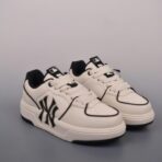 MLB NY 印花网红老爹鞋 芯片版本杏色