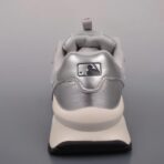 MLB复古印花老爹鞋 银色 - 图片 4