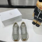 MM6 Maison Margiela Runner 系列复古老爹休闲运动鞋（灰绿色情侣款）