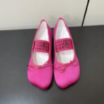 Maison Marginala MM6马吉拉低跟苹果头小单鞋 粉色