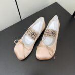 Maison Marginala MM6马吉拉低跟苹果头小单鞋 裸粉色 - 图片 3