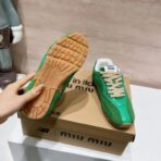 MiuMiu缪缪 x New Balance NB530 休闲 运动鞋绿色 - Imagem 2
