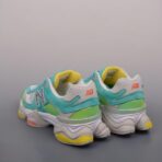 NB9060 联名款 复古休闲运动慢跑鞋绿色 - 图片 2