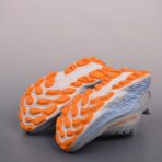 New Balance NB Fresh Foam X  More V3 TDS 缓震跑步鞋(浅灰 + 橙色拼色款） - 图片 3