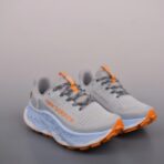 New Balance NB Fresh Foam X  More V3 TDS 缓震跑步鞋(浅灰 + 橙色拼色款）