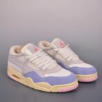 Nigel Sylvester x Jordan Air Jordan 4 RM SP AJ4低帮 复刻麂皮白蓝粉