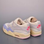 Nigel Sylvester x Jordan Air Jordan 4 RM SP AJ4低帮 复刻麂皮白蓝粉 - Imagem 4