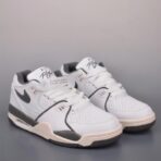 Nike Air Flight 89复古篮球鞋  白灰配色