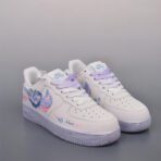 Nike Air Force 1 Low 二次元手绘涂鸦 紫色