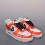 Nike Air Force 1 Low 电玩元素 橘红色