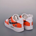 Nike Air Force 1 Low 电玩元素 橘红色 - Imagem 4