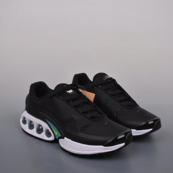 Nike Air Max Dn耐克2024全新气垫跑鞋 黑色配蓝绿色