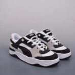 PUMA 180 Night Rider 彪马 防滑耐磨低帮休闲板鞋  黑白配色