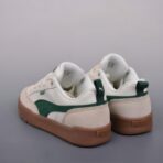 PUMA Cali Dream 厚底休闲板鞋（白绿拼色款） - Imagem 4