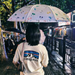 Patagonia 巴塔哥尼亚 经典山标Logo印花短袖