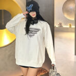 Prada 普拉达 幻影三角标印花圆领卫衣 - 图片 3