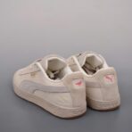 Puma Suede BZ EMB 2024 彪马 防滑耐磨低帮德训板鞋杏色 - 图片 4