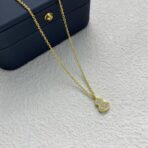 Qeelin Wulu 系列 18K 金满钻葫芦项链 - Imagem 2