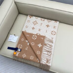 Reykjavik 2.0 围巾为柔软山羊绒标注 Monogram 花卉和 LV 字母 - 图片 4