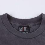 SAINT MICHAEL 24SS SMX6蓝字母印花短袖 - 图片 4