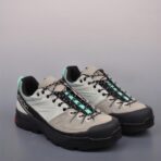 SALOMON X-ALP 乙巳CNY蟠虺系列联名款户外运动训练鞋 浅灰薄荷绿配色