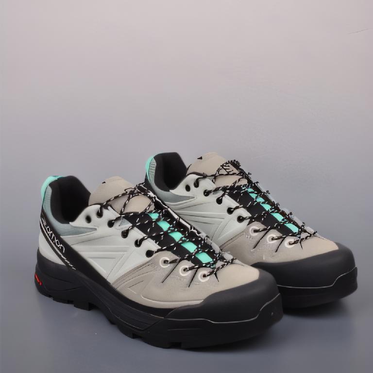 SALOMON X-ALP 乙巳CNY蟠虺系列联名款户外运动训练鞋 浅灰薄荷绿配色1_00001_ SALOMON X-ALP 乙巳CNY蟠虺系列联名款户外运动训练鞋 浅灰薄荷绿配色 - 图片 1