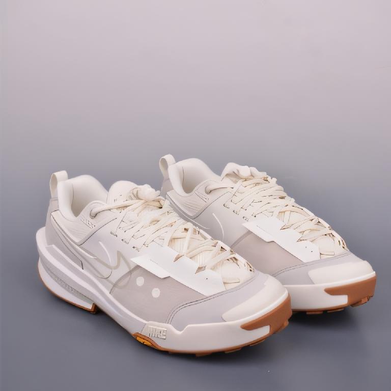 Sacai x Nike Zegamadome SP 联名款机能风休闲运动鞋 米白色1_00001_ Sacai x Nike Zegamadome SP 联名款机能风休闲运动鞋 米白色 - 图片 1