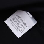 Saint Laurent Paris SLP 圣罗兰 24SS 竖排字母印花短袖T恤 - 图片 4