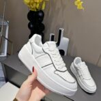 TODS托德斯24年最新爆款51K饼干鞋豆豆底拼色休闲运动鞋 白色 - 图片 2