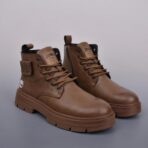 Timberland Side-Zip High-Top Casual Boot（添柏岚侧边拉链高帮休闲靴）深棕褐色