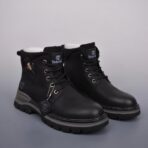 Timberland添柏岚 户外休闲高帮时尚马丁靴系列 黑色