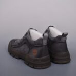 Timberland添柏岚户外中帮休闲系列 复古做旧深灰色 - 图片 4