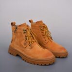 Timberland添柏岚户外中帮休闲马丁靴系列 黄色