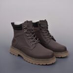 Timberland添柏岚户外高帮休闲大黄靴系列 咖啡色