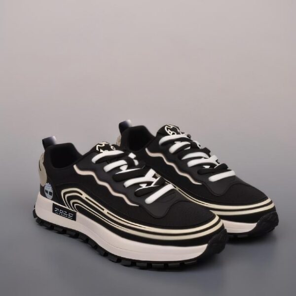 Timberland添柏岚牛津鞋皮革休闲鞋男 黑色