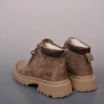 UGG Tasman Weather Hybrid 塔斯曼混合系列户外中帮休闲马丁靴雪地靴 浅摩卡棕色 - 图片 4