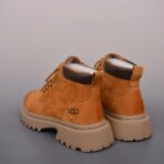 UGG Tasman Weather Hybrid 塔斯曼混合系列户外中帮休闲马丁靴雪地靴 浅焦糖棕色 - 图片 4