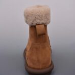 Ugg韩系23爆款手工羊卷毛靴 卡其 - 图片 2