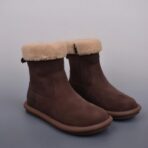Ugg韩系23爆款手工羊卷毛靴 咖色